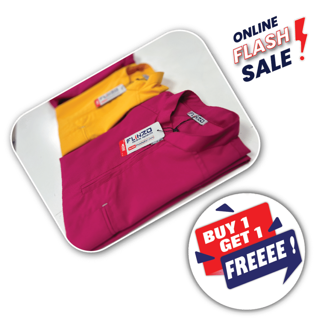 Unisex High Neck Scrub Sets – Buy 1 Get 1 Free