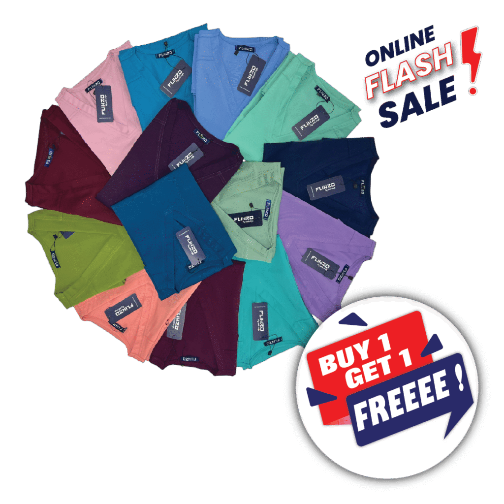 Poly Spandex - Stretchable Scrubs | Buy 1 Get 1 Free!